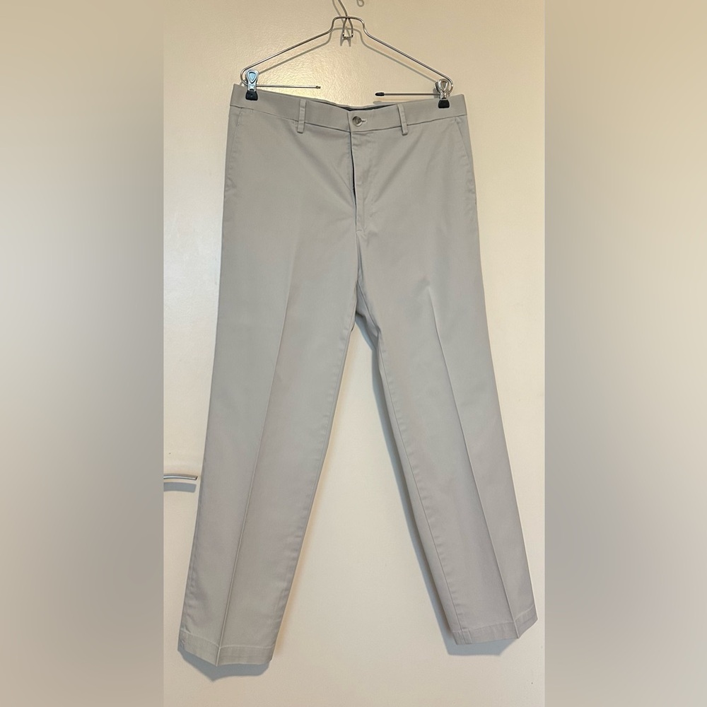 Dockers Alpha Khaki Straight Fit Smart 360 Flex Chino Pants, 34x32